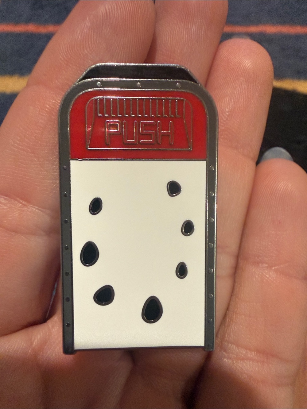 Disney Character Trash Bins 101 Dalmatians Pin